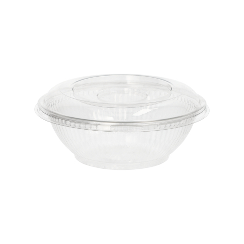 6000 Dom-Deckel, R-PET rund Ø 15,5 cm · 2,5 cm klar