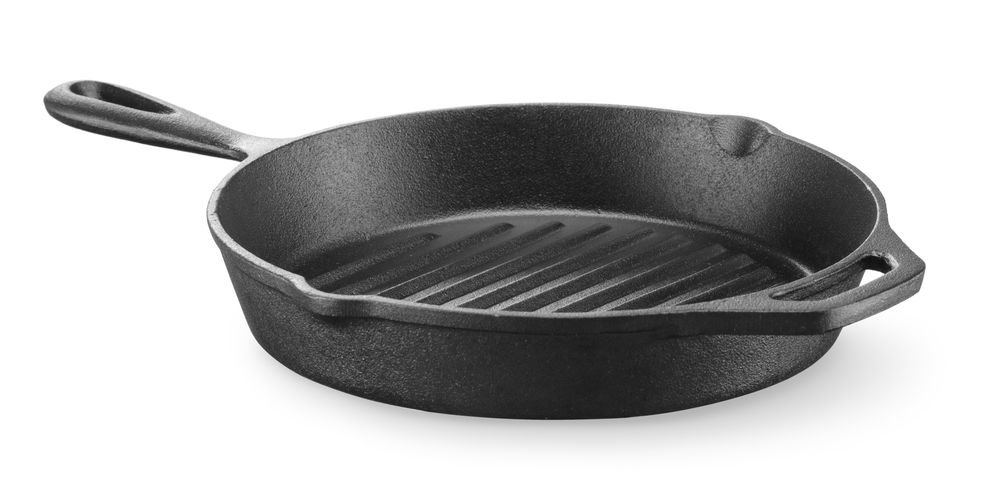 Gusseisen-Grillpfanne, 398x265x(H)48mm