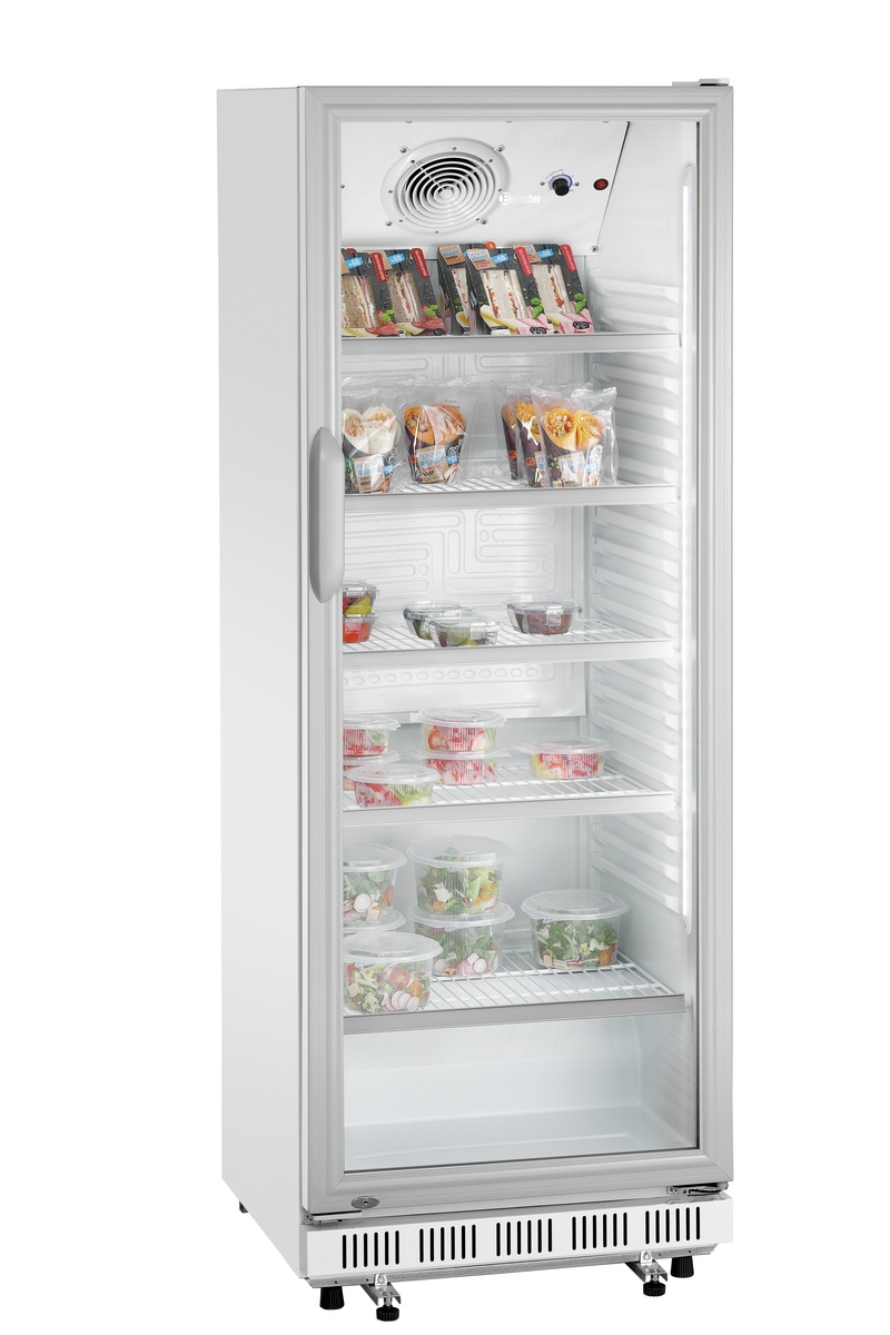 Glastürenkühlschrank 326