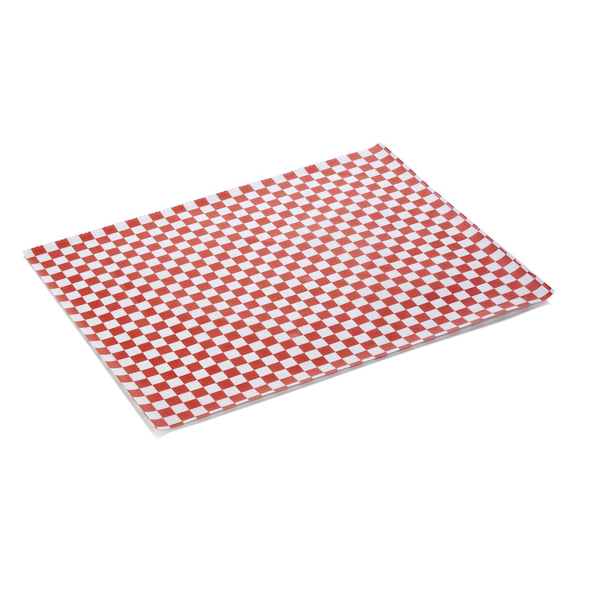 Burgerpapier Rot Weiss Set WRAP & GO, 28 x 34, Set á 1000 Stück, Fettpapier
