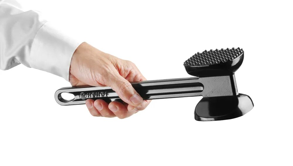 Fleischklopfer XL, Schwarz, 300x80x(H)80mm