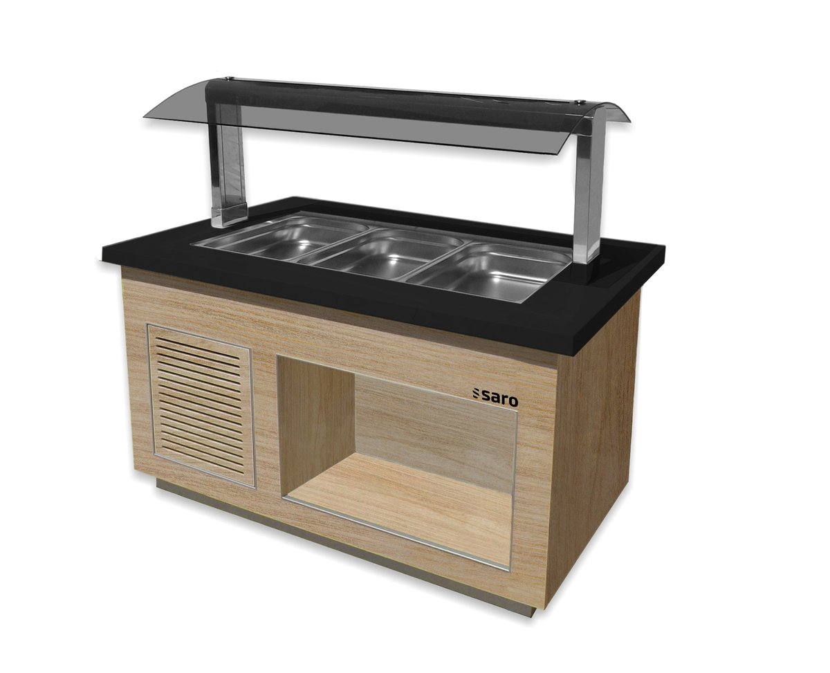 HeißesBuffetfür3x1/1GN,ModellPremiumLineSB-H130OAK