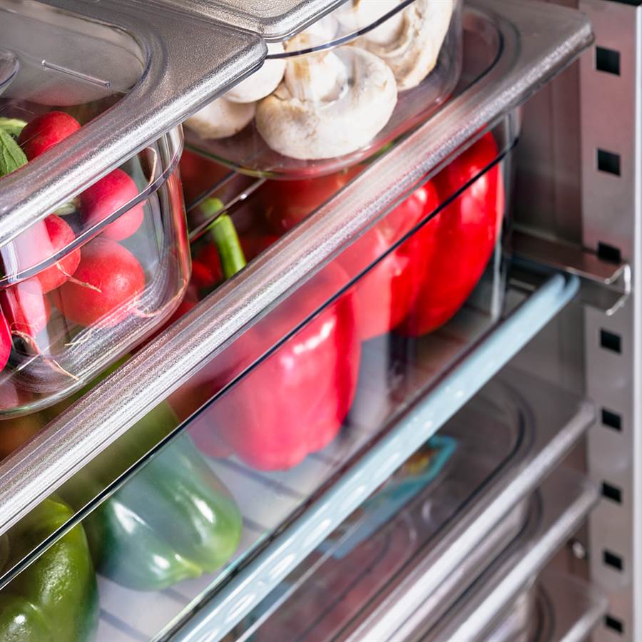 Starline Kühlschrank mit Rädern, GN 2/1