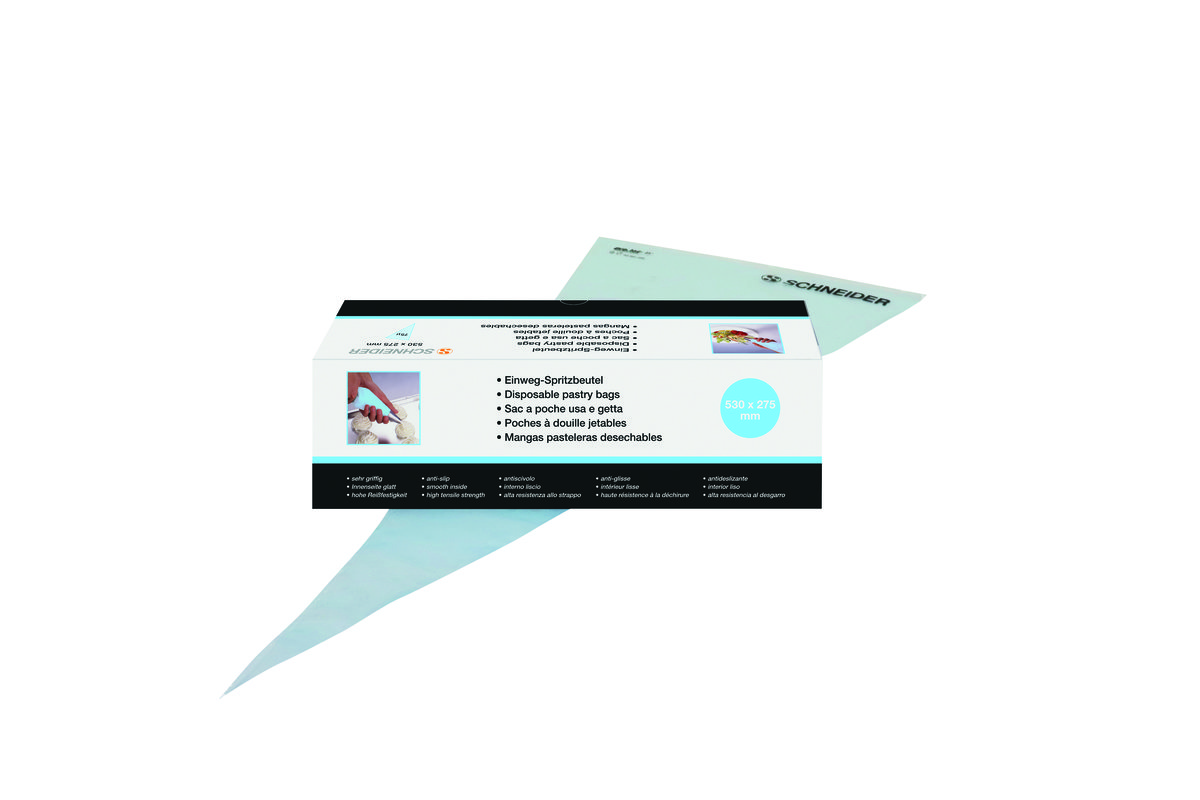 Einweg-Spritzbeutel grollt, geschlossene Spitze 530 mm Einweg-Spritzbeutel grollt, geschlossene Spitze 530 mm