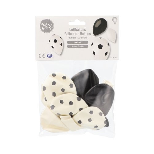 26880 Luftballons Ø 29 cm farbig sortiert "Football"