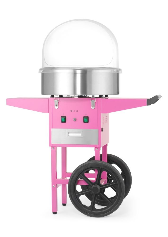 Zuckerwatte-Maschine, Pastellrosa, 220-240V/1130W, 948x520x(H)914mm