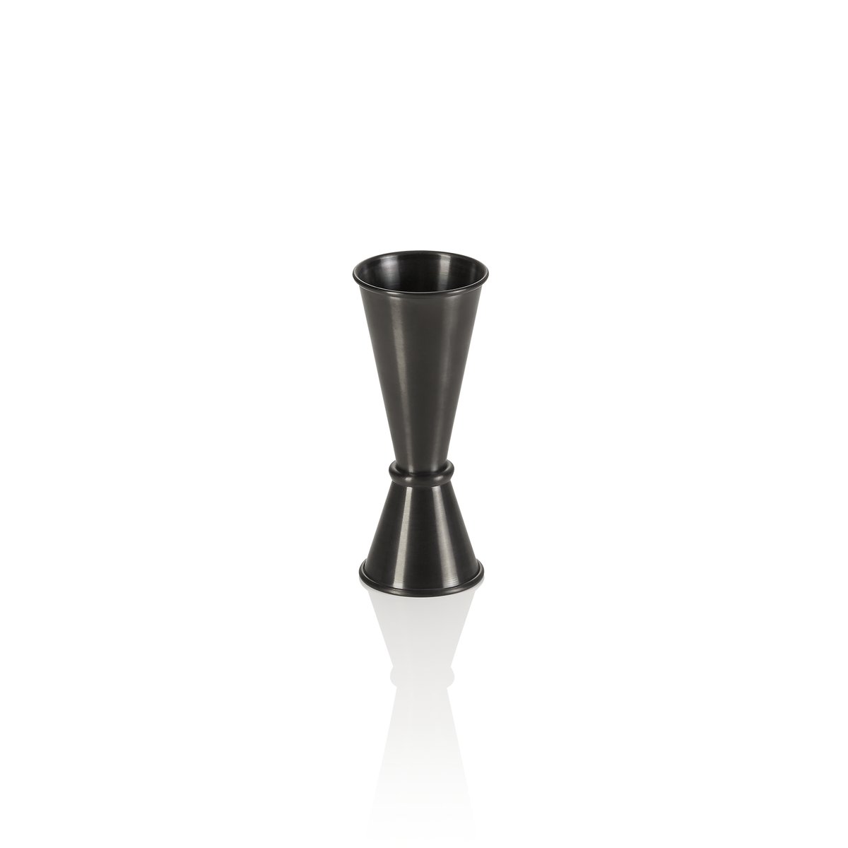 Jigger, Ø 4,5 cm, Höhe 11,5 cm, 2,5/5 cl, schwarz
