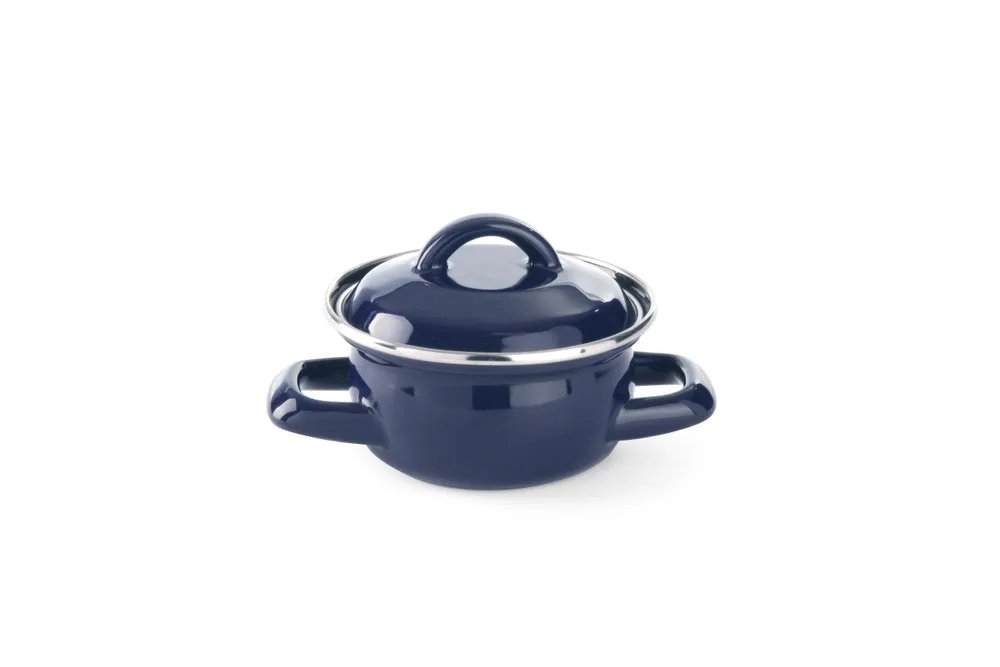 Suppen-/Saucentöpfchen - mit Deckel, 0,3L, Blau, ⌀115x(H)90mm Suppen-/Saucentöpfchen - mit Deckel, 0,3L, Blau, ⌀115x(H)90mm