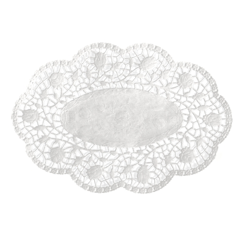 300000 Mokkadeckchen oval 18 cm x 13 cm weiss