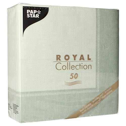 250 Servietten "ROYAL Collection" 1/4-Falz 40 cm x 40 cm jadegrün "Linum" 12500 Servietten "ROYAL Collection" 1/4-Falz 40 cm x 40 cm jadegrün "Linum"