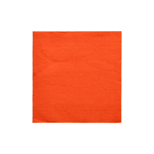 48000 Servietten "DAILY Collection" 1/4-Falz 24 cm x 24 cm nektarine
