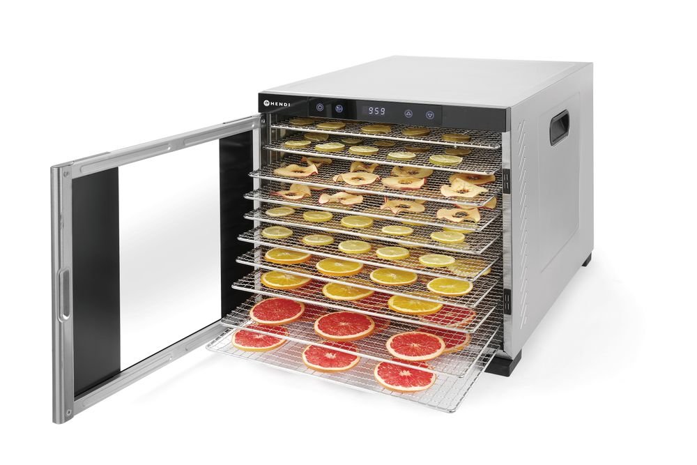 Dörrautomat Profi Line 10 Bleche, HENDI, Profi Line, 10 Bleche, 230V/1000W, 430x550x(H)416mm