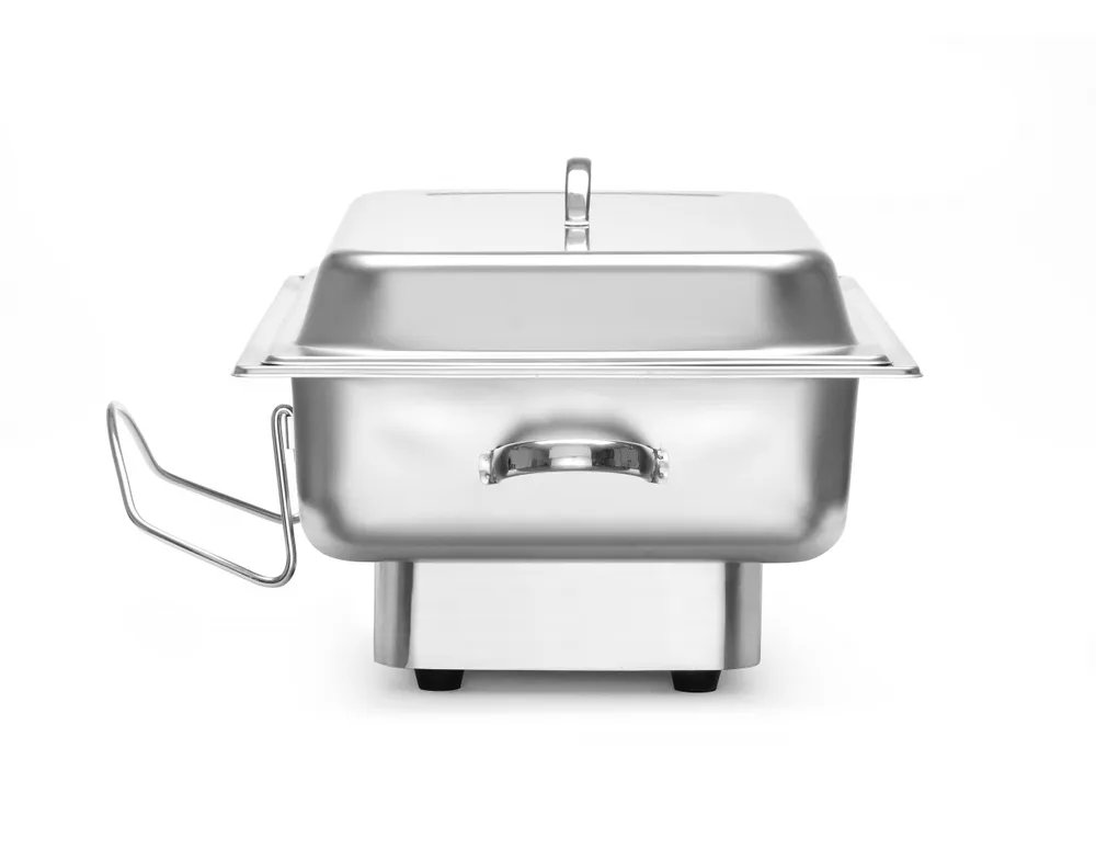 Chafing dish elektrisch Pollina, Profi Line, 9L, Silber, 230V/900W, 587x440x(H)273mm Chafing dish elektrisch Pollina, Profi Line, 9L, Silber, 230V/900W, 587x440x(H)273mm