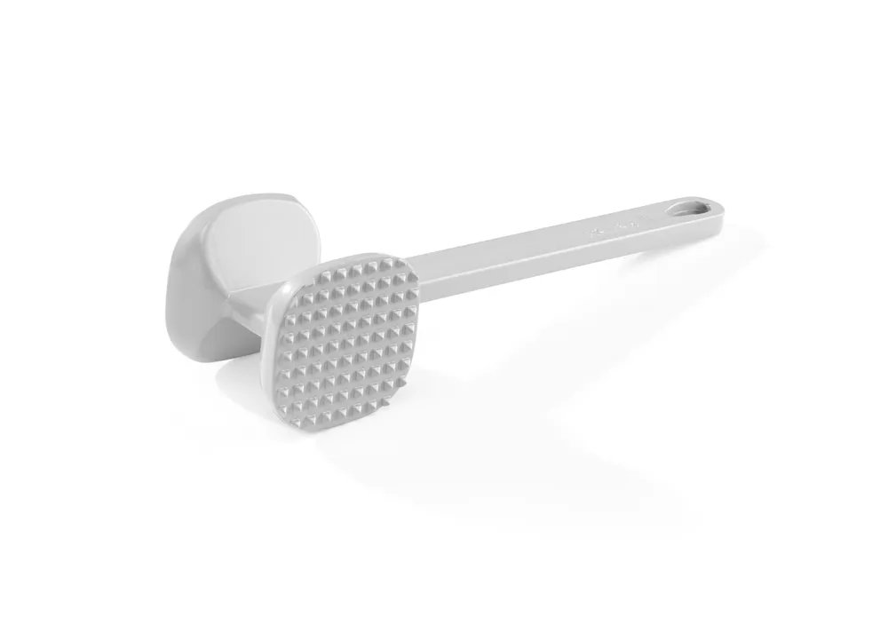 Fleischklopfer XL, Hellgrau, 300x80x(H)80mm Fleischklopfer XL, Hellgrau, 300x80x(H)80mm