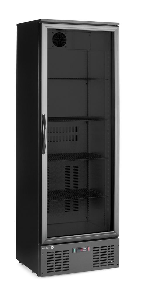 Bar-Kühlschrank mit einzelner Tür, Arktic, 243L, Schwarz, 220-240V/195W, 600x530x(H)1820mm Bar-Kühlschrank mit einzelner Tür, Arktic, 243L, Schwarz, 220-240V/195W, 600x530x(H)1820mm