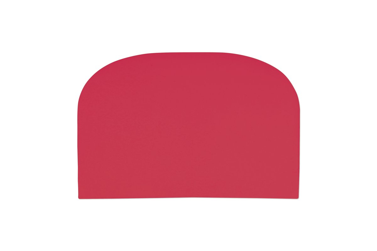 Teigschaber rot, LDPE 148 x 99 x 2 mm Teigschaber rot, LDPE 148 x 99 x 2 mm