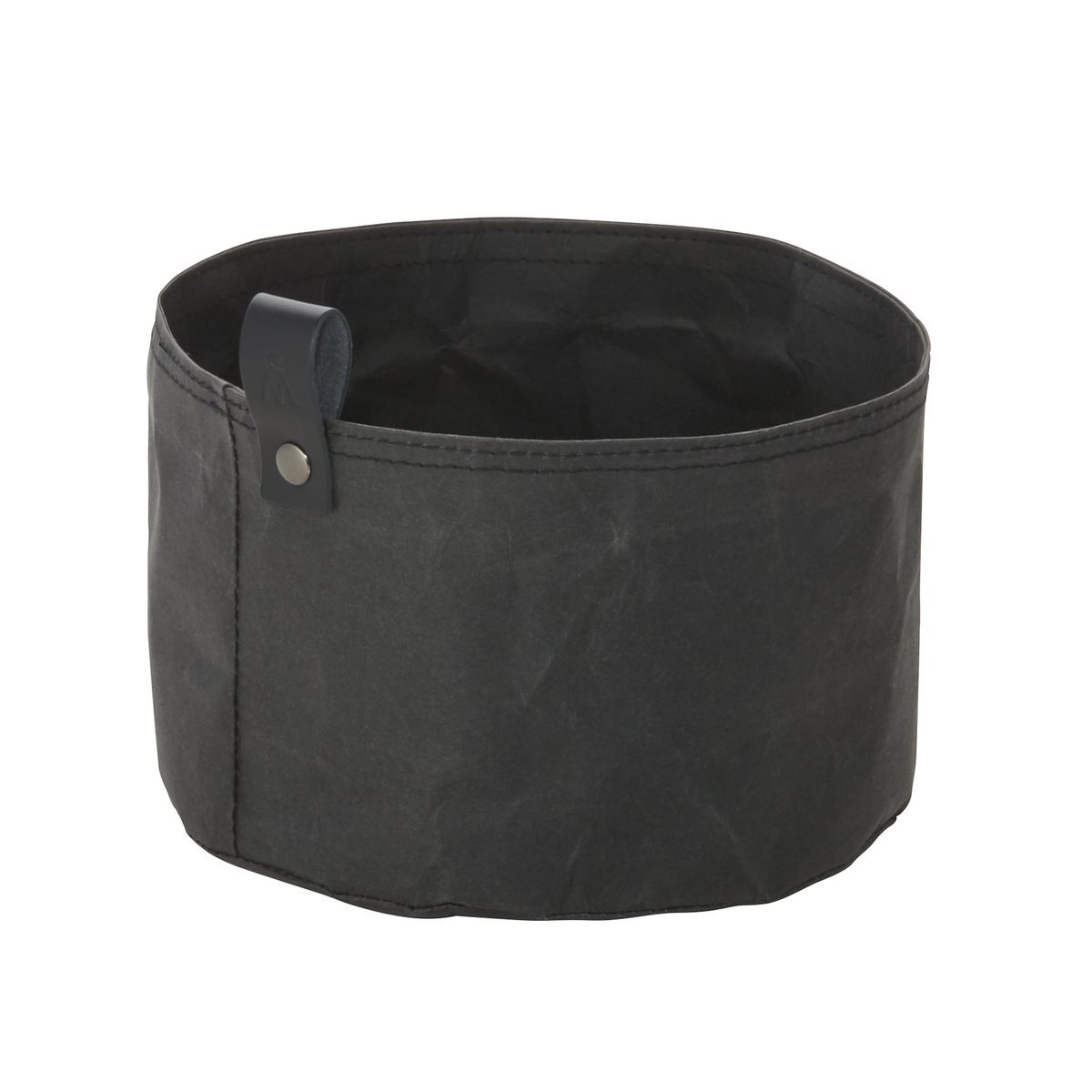 Brottasche CRAFT & CRUMBLE, Ø 20 cm, Höhe 13 cm, schwarz, Kraft Paper Brottasche CRAFT & CRUMBLE, Ø 20 cm, Höhe 13 cm, schwarz, Kraft Paper