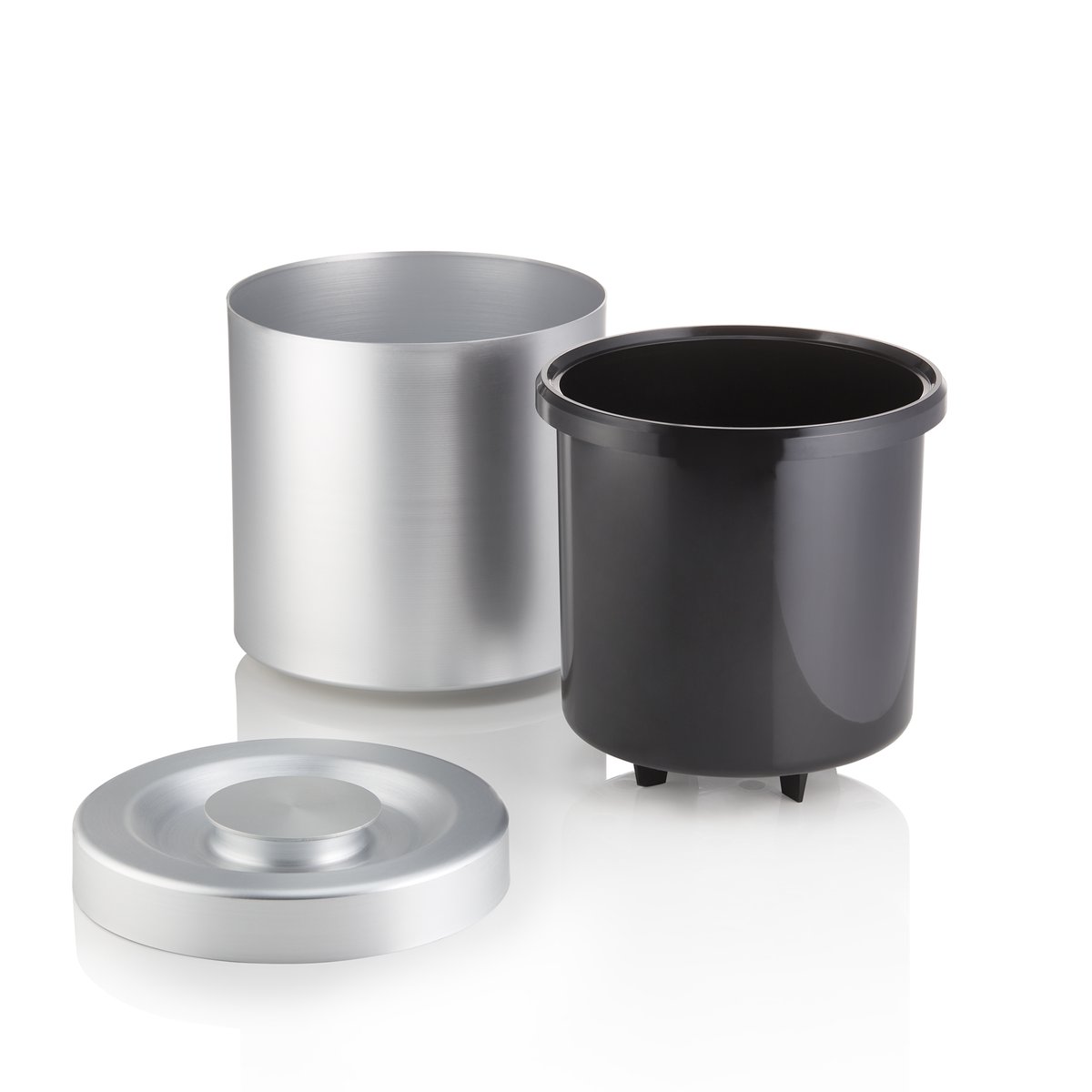 Eisbox, Ø 18,5 cm, Höhe 20 cm, 3 ltr., Aluminium, Polystyrol Eisbox, Ø 18,5 cm, Höhe 20 cm, 3 ltr., Aluminium, Polystyrol