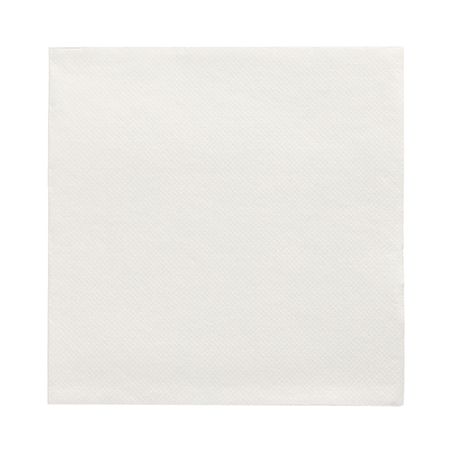300 Servietten "DAILY Collection" 1/4-Falz 32 cm x 32 cm weiss