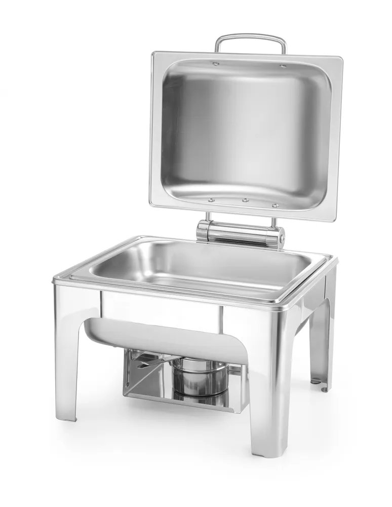 Chafing Dish GN 1/2, Satiniert, Profi Line, 4L, 365x370x(H)280mm Chafing Dish GN 1/2, Satiniert, Profi Line, 4L, 365x370x(H)280mm