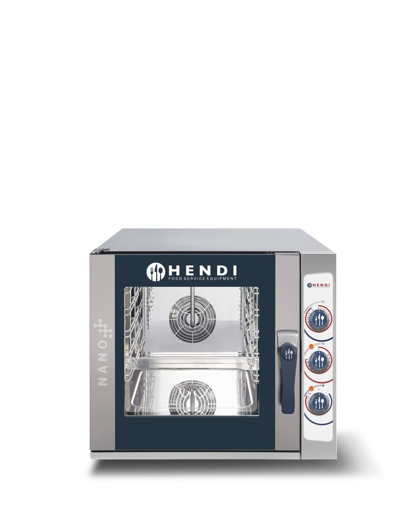 Kombidämpfer NANO 5x GN2/3, HENDI, 400V/5400W, 699x774x(H)620mm