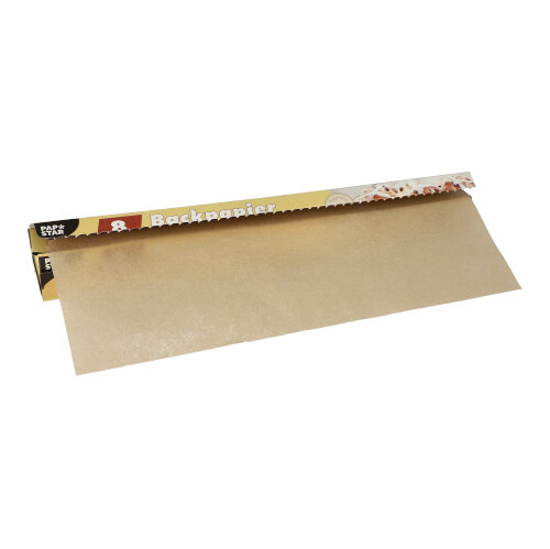 768 Backpapier 8 m x 38 cm braun in Faltschachtel
