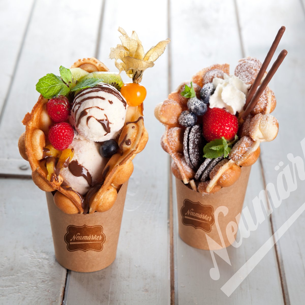 Bubble Waffel Backplattensatz für SWiNG-Backsystem