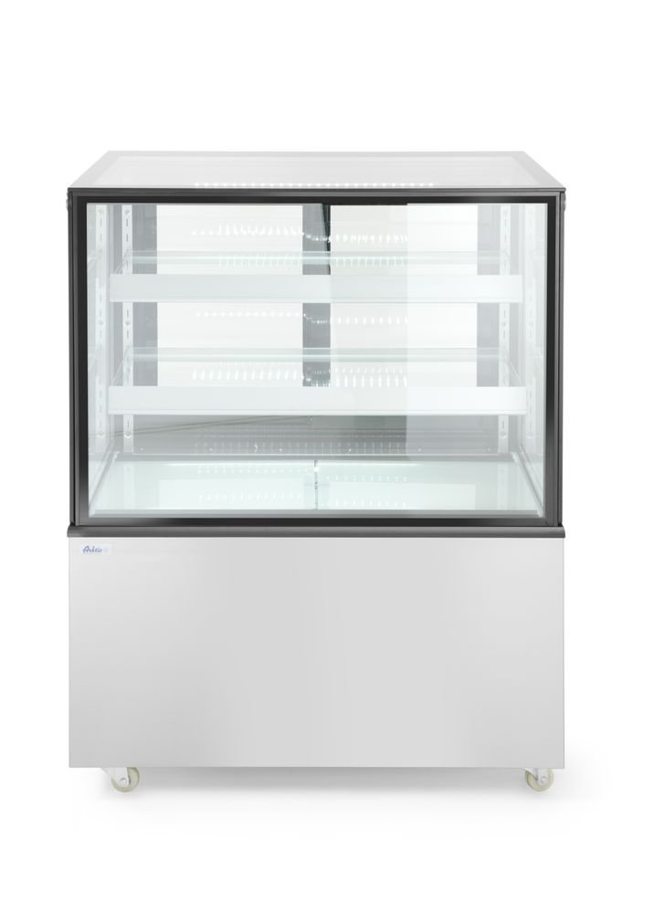Kühlvitrine mit 2 Regalen, Arktic, 300L, 230V/480W, 994x677x(H)1230mm