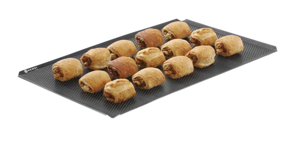 Backblech perforiert GN 1/1, 530x325x(H)10mm Backblech perforiert GN 1/1, 530x325x(H)10mm