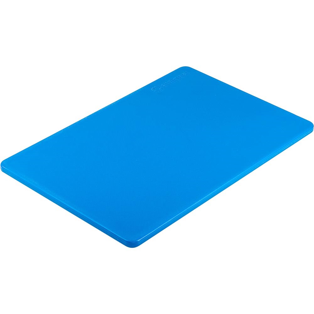 Schneidbrett, HACCP, Farbe blau, 450 x 300 x 13 mm (BxTxH) Schneidbrett, HACCP, Farbe blau, 450 x 300 x 13 mm (BxTxH)
