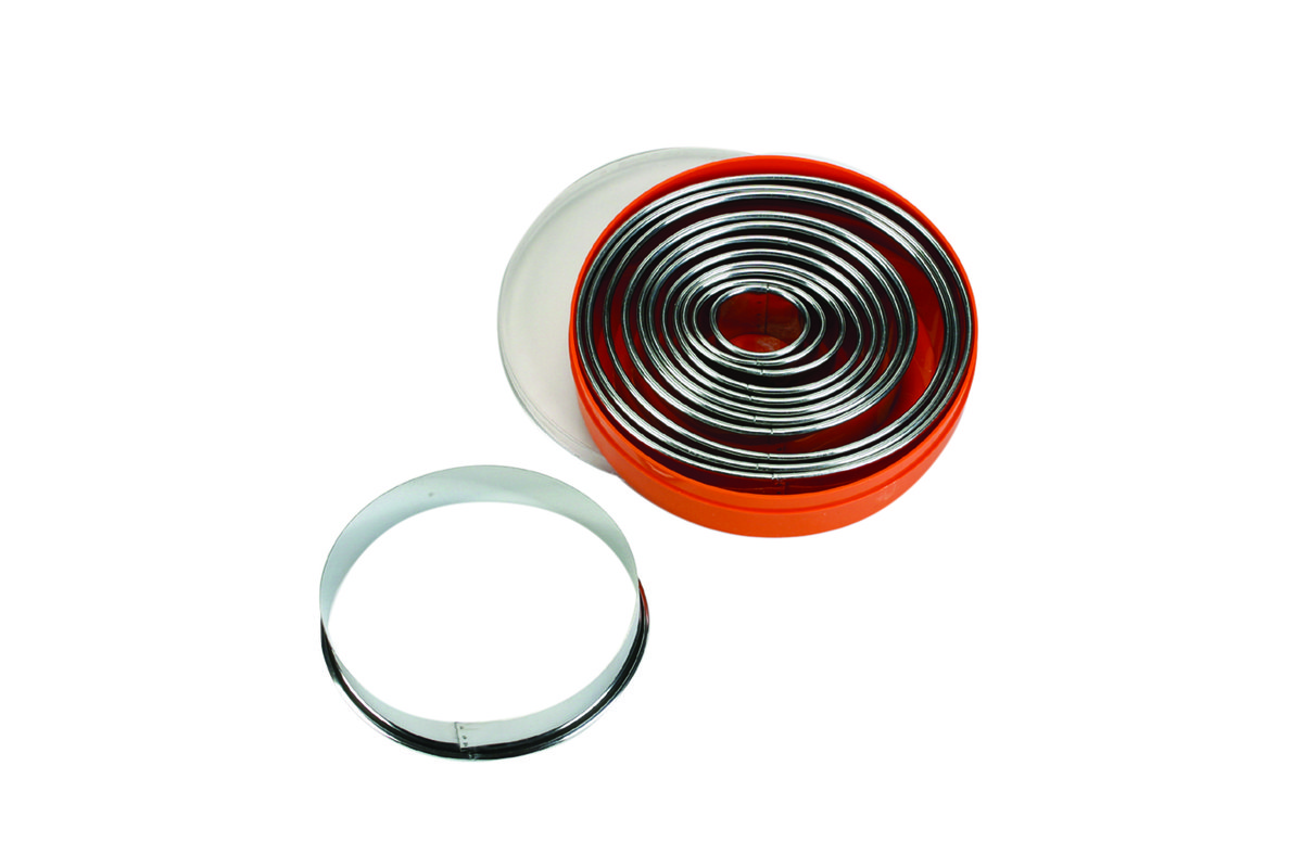 Ausstechersatz oval, glatt