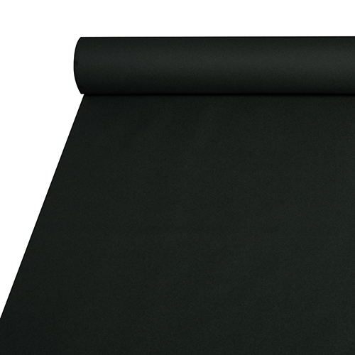 56 Tischdecke, stoffähnlich, Airlaid 20 m x 1,2 m schwarz