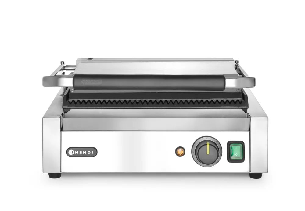 Kontaktgrill - Panini, oben und unten gerillt, 230V/2200W, 430x375x(H)216mm Kontaktgrill - Panini, oben und unten gerillt, 230V/2200W, 430x375x(H)216mm