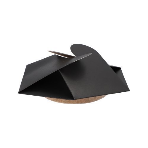 100 Schalen Palmblatt rund 500 ml Ø 21 cm · 3 cm mit separatem Flower-Lid