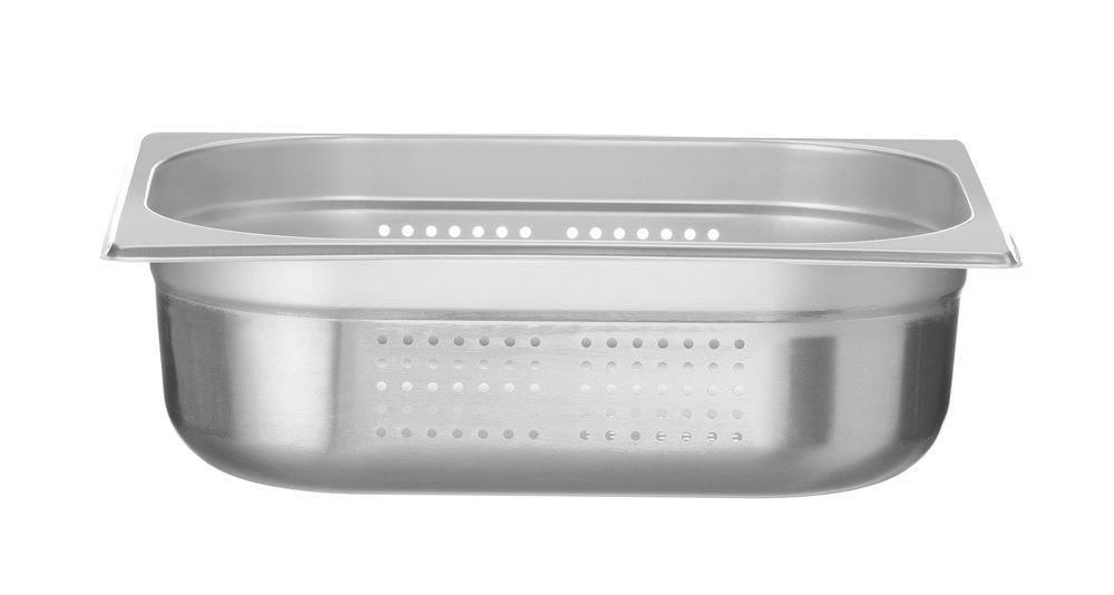 Behälter GN 1/2 perforiert, HENDI, Kitchen Line, GN 1/2, 6,5L, (H)100mm