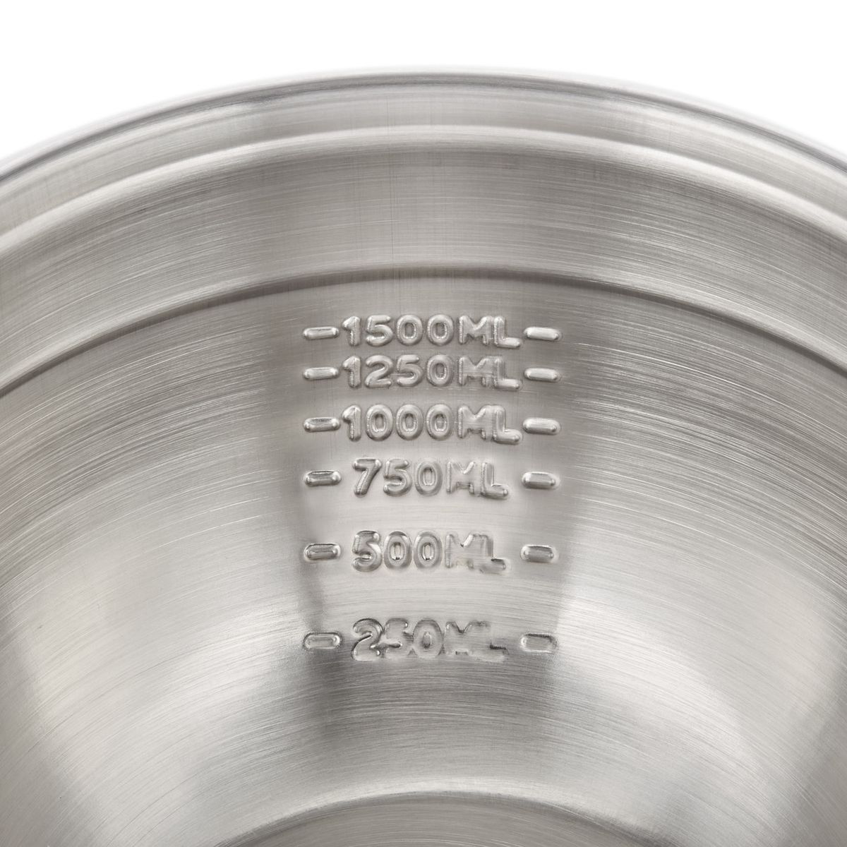 Rührschüssel 5 L, Ø 24 cm, (H) 14 cm Rührschüssel 3,5 L, Ø 20 cm, (H) 12 cm