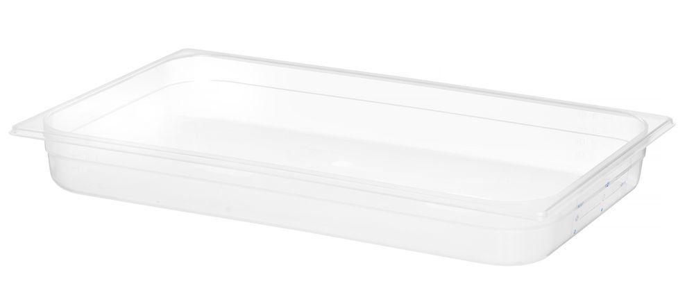 Gastronorm-Behälter 1/1, HENDI, GN 1/1, 9L, Transparent, 530x325x(H)65mm