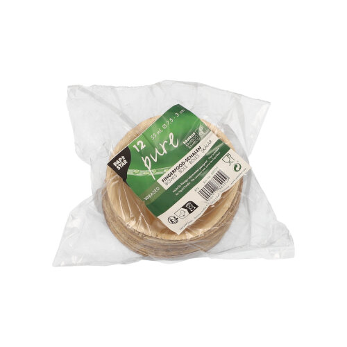 24192 Fingerfood - Schalen, Bambus "pure" rund 55 ml Ø 7,5 cm · 3 cm