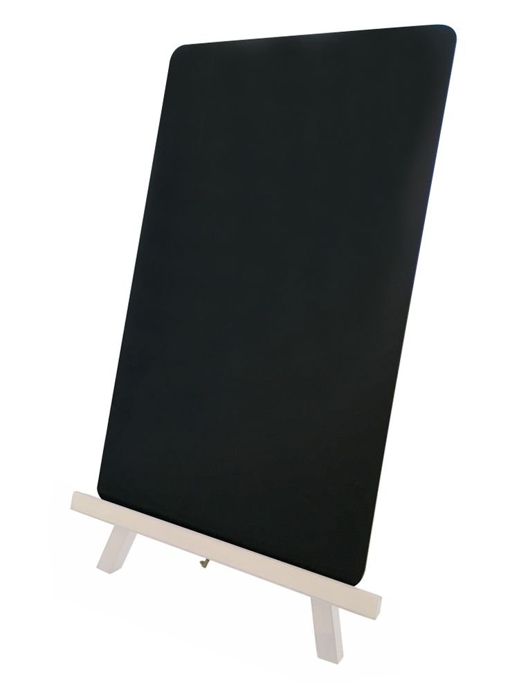 Kreidetafel mit Staffelei, HENDI, 220x210x(H)360mm
