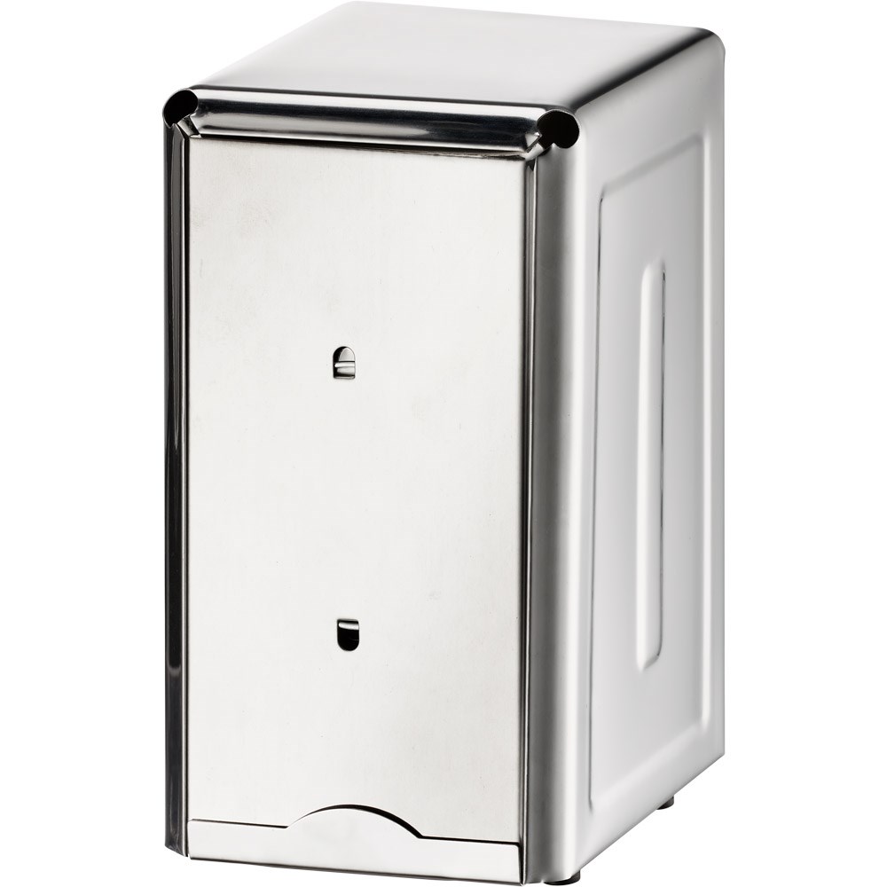 Spender für Spenderservietten 17x17 cm Edelstahl Spender für Spenderservietten 17x17 cm