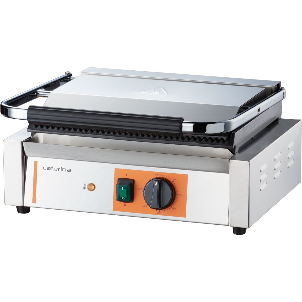 Paninigrill CATERINA, 430x360x200 mm (BxTxH), 2,2 kW Paninigrill CATERINA, 430x360x200 mm (BxTxH), 2,2 kW