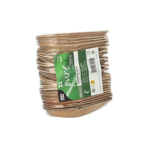 15000 Fingerfood - Löffel, Palmblatt "pure" 12 cm "Asia"