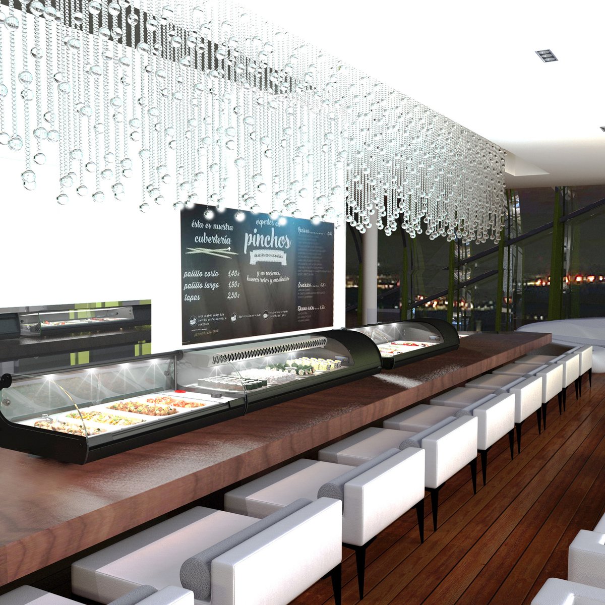 Royal Cooling Sushi 8 8x GN 1/3 x 40 mm, Kompressor rechts