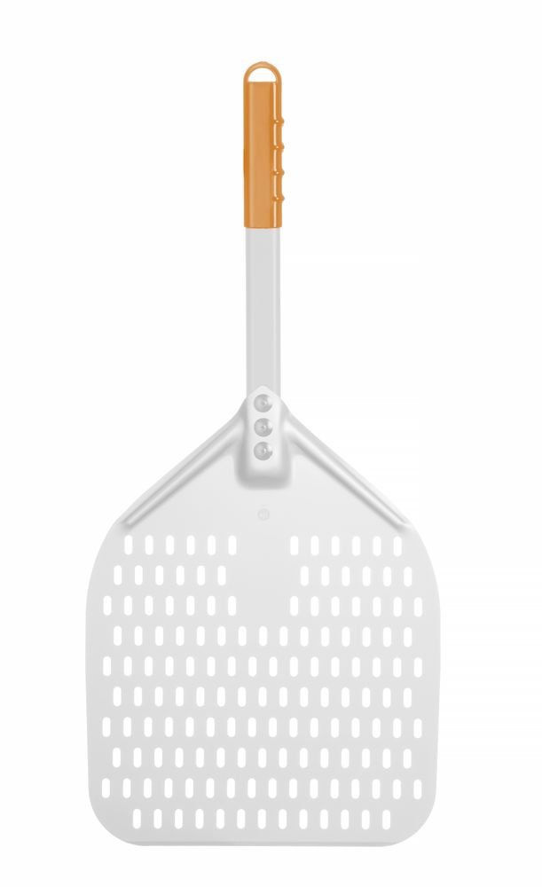 Pizzaschaufel mit kurzem Griff, quadratisch, perforiert, HENDI, 350x710mm Pizzaschaufel mit kurzem Griff, quadratisch, perforiert, HENDI, 300x660mm