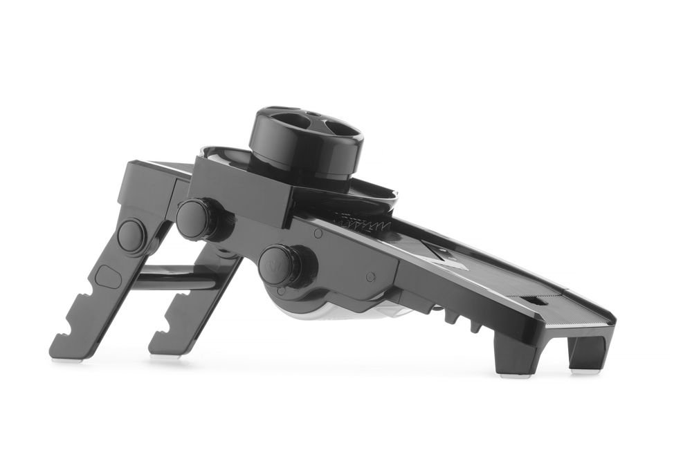 Mandoline V-förmig, HENDI, Schwarz, 130x335x(H)75mm