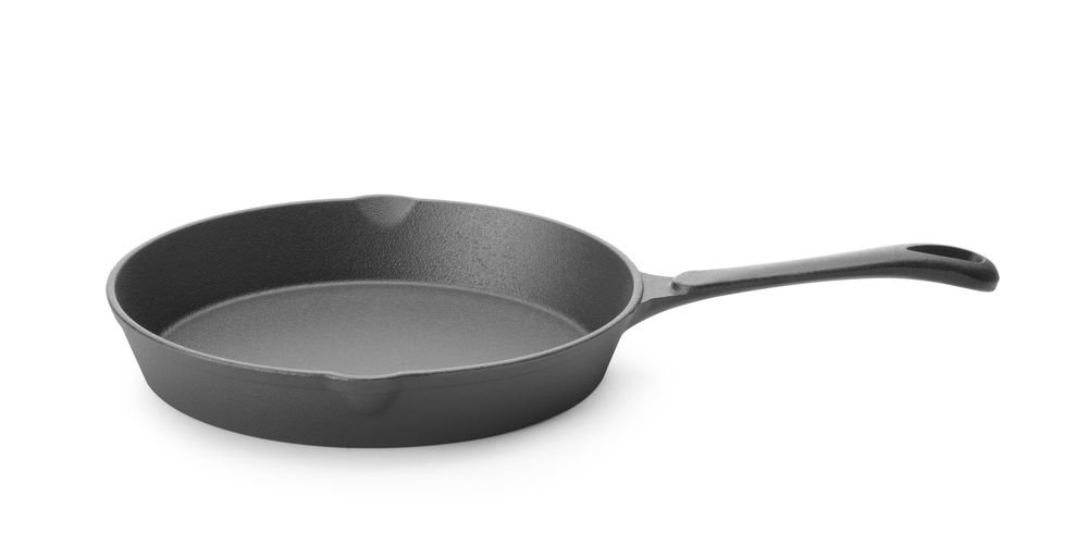 Gusseisenpfanne, HENDI, Schwarz, ⌀250x(H)40mm