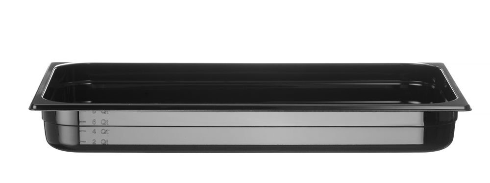 Gastronorm-Behälter 1/1, HENDI, Profi Line, GN 1/1, 9L, Schwarz, 530x325x(H)65mm