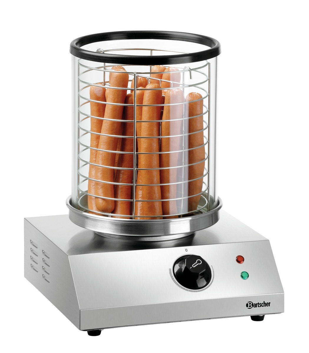 Hot-Dog-Glaszylinderschutz 200
