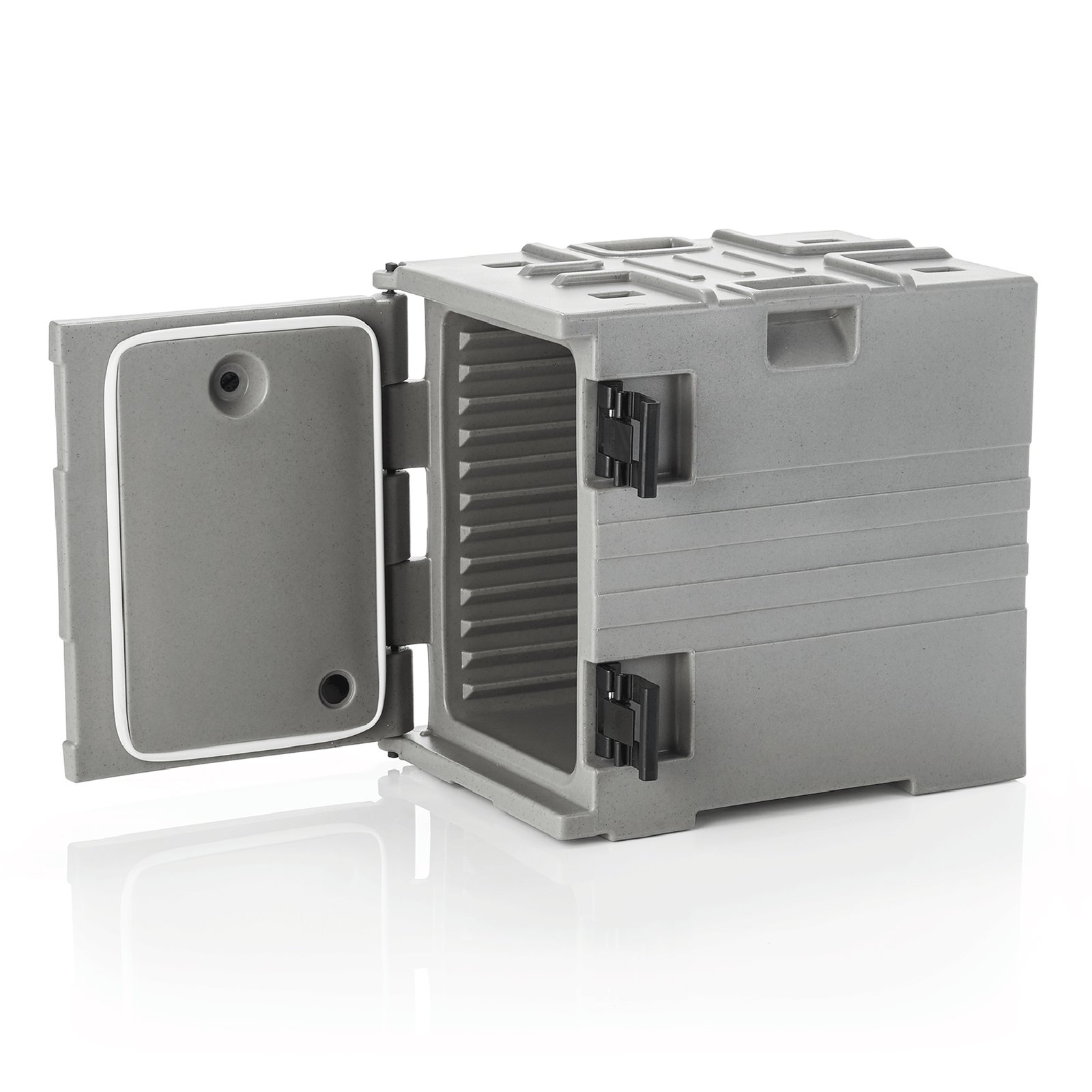 GN Thermotransportbehälter 65 x 45 x 61 cm Transporttrolley 73,3 x 55,3 x 19 cm