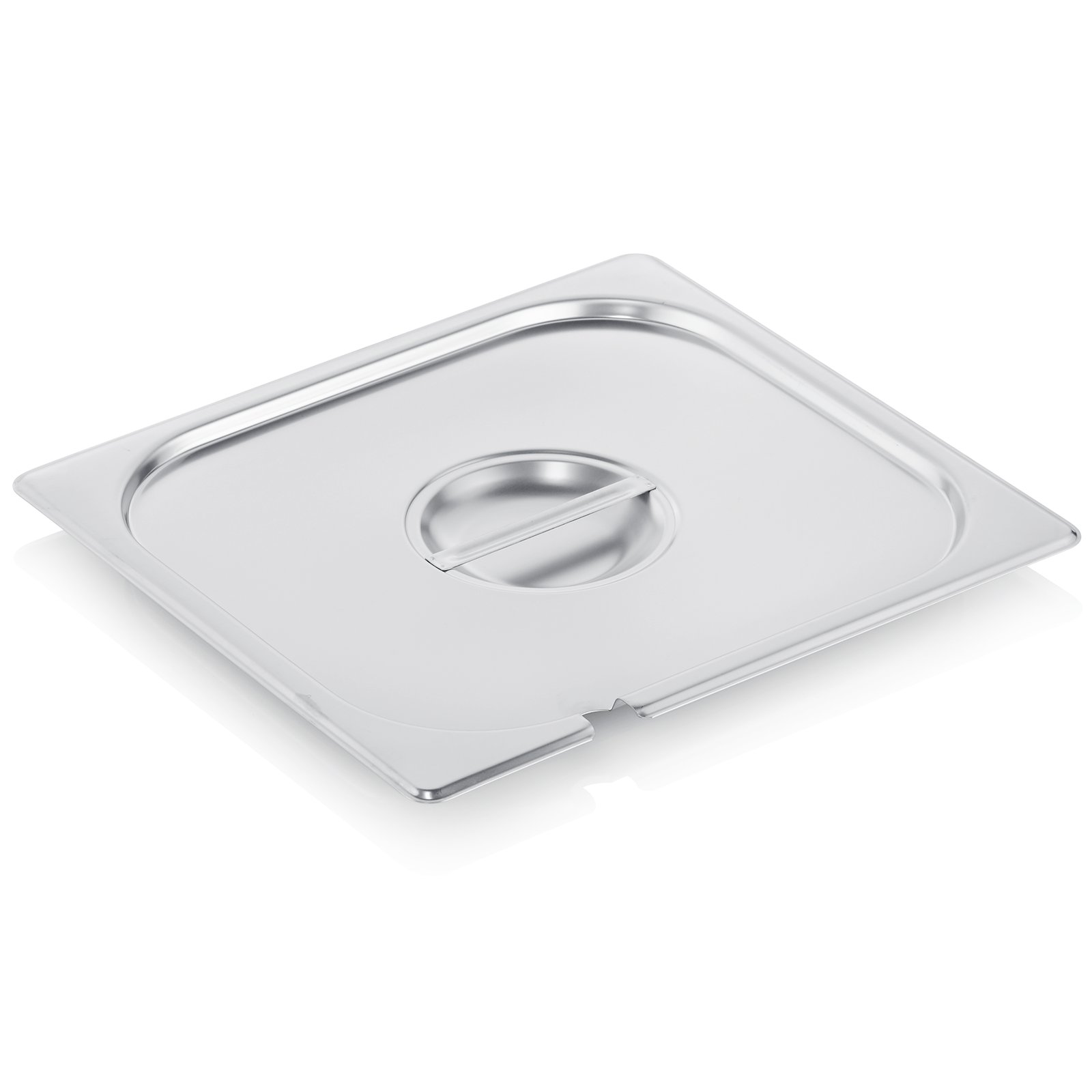 GN 2/3 Deckel mit Löffelaussparung GN 90